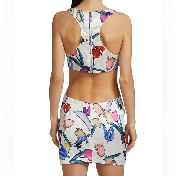 Rotate Birger Christensen Ekatarina Cutout Top and Skirt - Picture 6 of 15